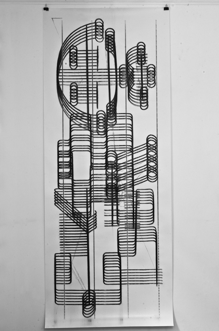 Estudio Amorales – Coal Drawing Machine